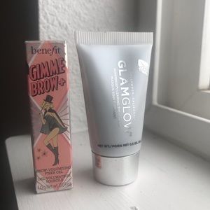 *NEW NEVER USED* GlamGlow & Gimme Brow minis